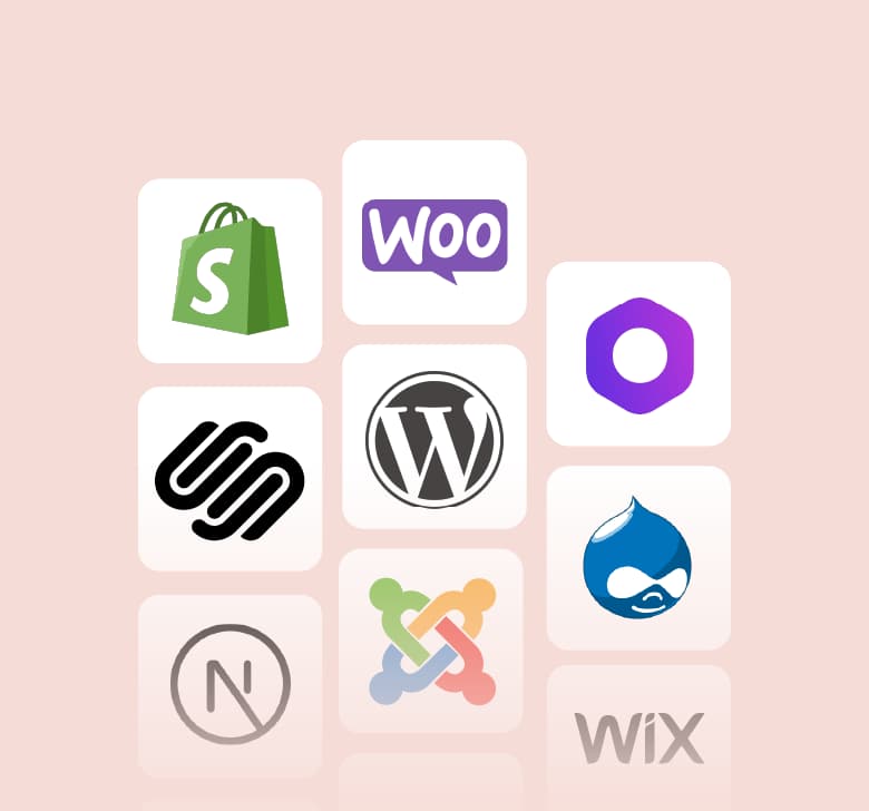 Seamless CMS integration with all major platforms
